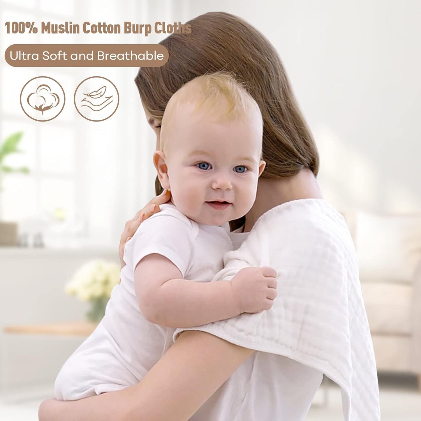 Trovely Muslin Burp Cloth