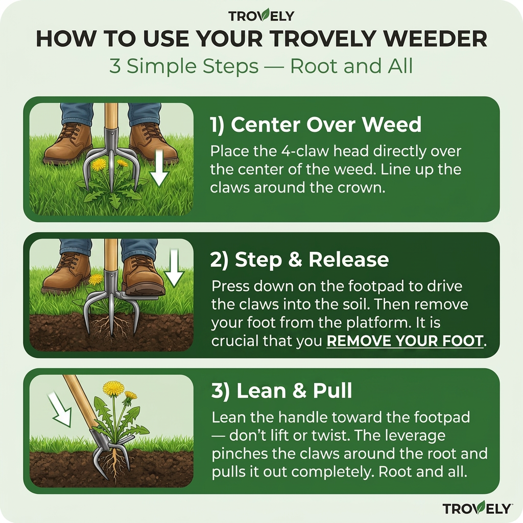 Trovely - Orginial Grandpa's Weeder